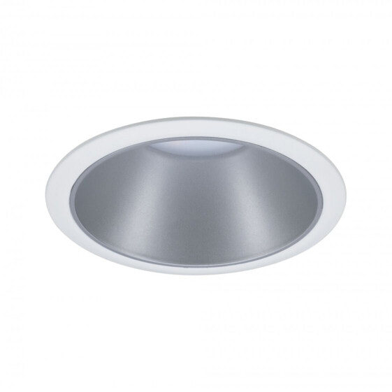 PAULMANN Cole - Recessed lighting spot - GU10 - 1 bulb(s) - LED - 10 W - Silver - White