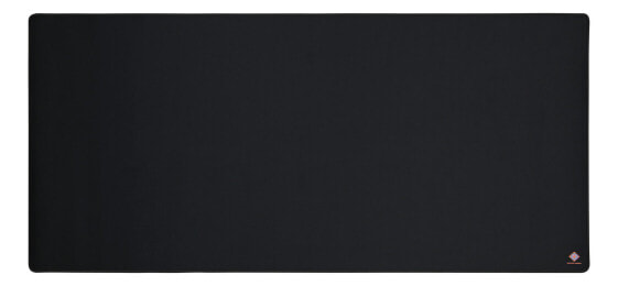 Deltaco GAM-081 - Black - Monochromatic - Rubber - Gaming mouse pad