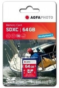 AgfaPhoto 64GB SDXC - 64 GB - SDXC - Class 10 - Multicolor