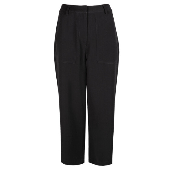 Женские укороченные брюки Calvin Klein, черный
