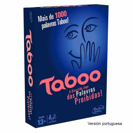 HASBRO GAMING Tabu Clásico Portuguese Board Game