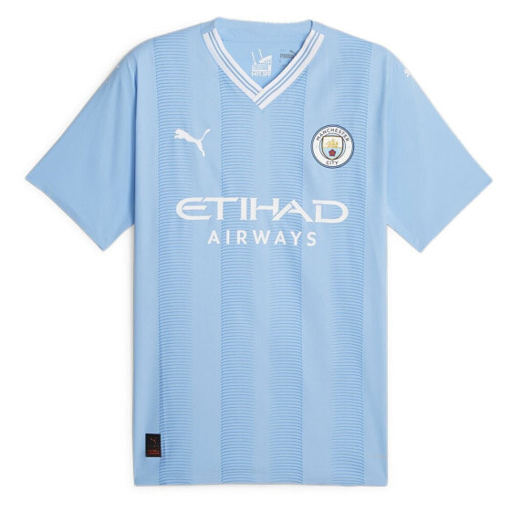 PUMA MCFC Home Authentic Short Sleeve T-Shirt