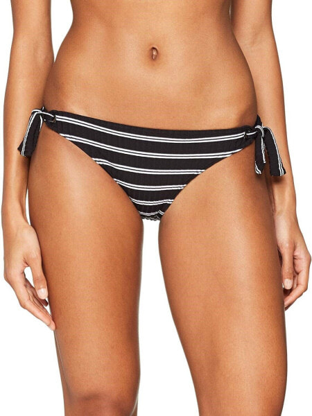 Seafolly 168279 Women's Inka Rib Tie Side Hipster Bikini Bottom Swimsuit Size 6