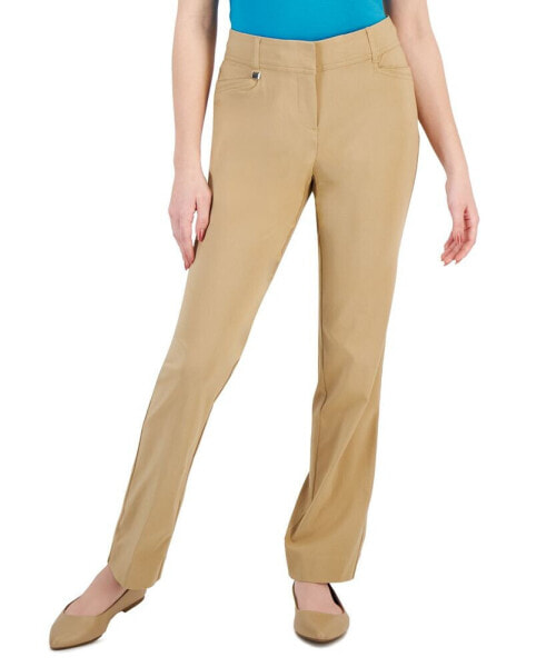 Petite Curvy Straight Leg Pants, Petite & Petite Short, Created for Macy's