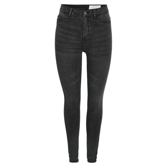 NOISY MAY Callie Skinny Fit Vi481Bl high waist jeans