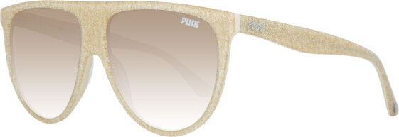 Victoria's Secret Pink Sonnenbrille PK0015 57F 59 Damen Creme