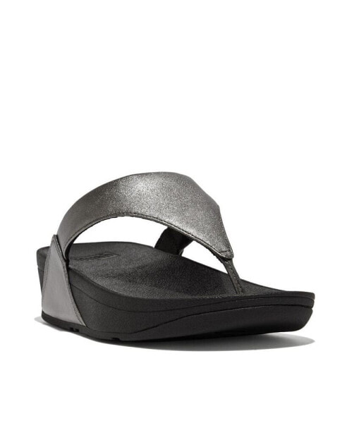 Сланцы FitFlop Lulu Leather Toe Post