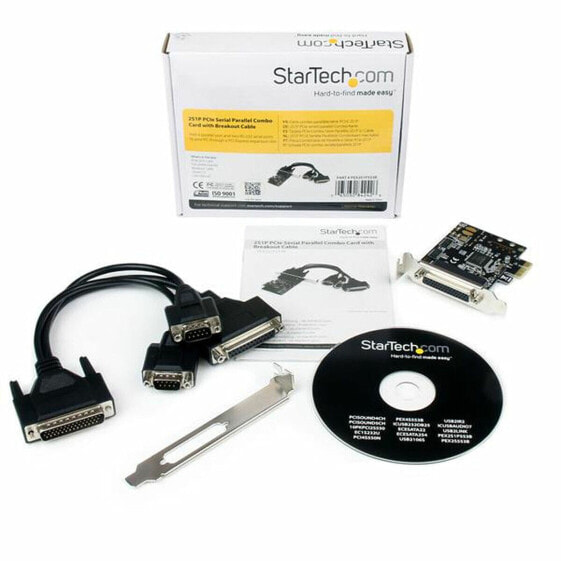 Карта PCI Startech PEX2S1P553B