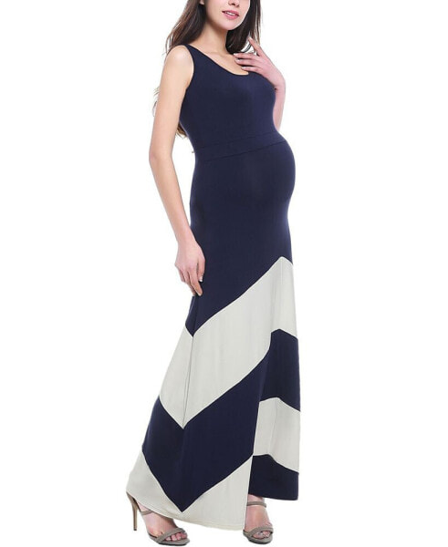 Maternity Sally Abstract Maxi Dress