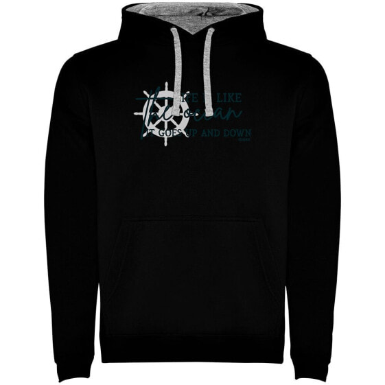 KRUSKIS Up And Down Two-Colour hoodie