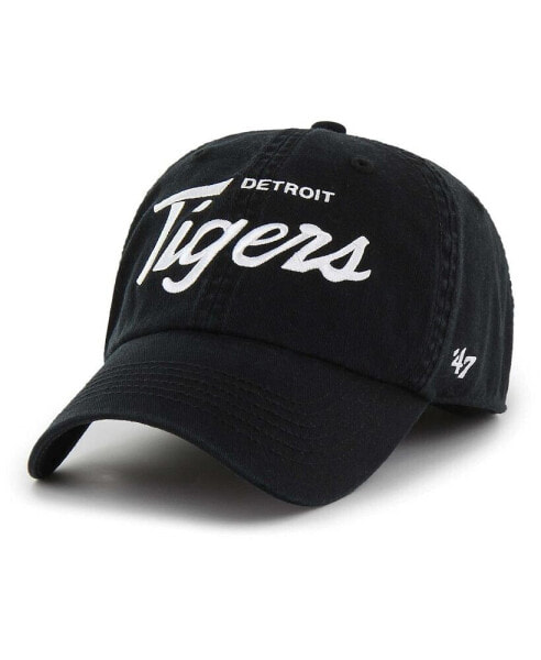 Men's Black Detroit Tigers Crosstown Classic Franchise Fitted Hat