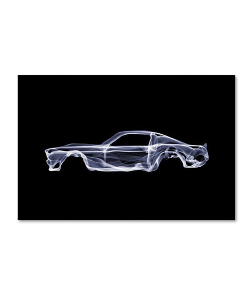 Картина холст масляная Trademark Innovations octavian Mielu 'Ford Mustang' 24x16x2"