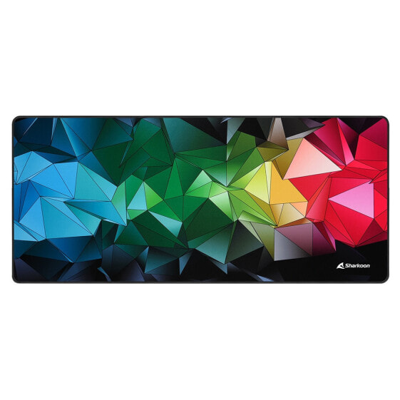 Sharkoon SKILLER SGP30 - Multicolour - Pattern - Rubber - Textile - Non-slip base - Gaming mouse pad