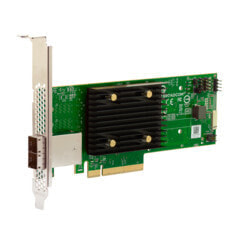 Broadcom HBA 9500-8e - PCIe - SAS - Full-height / Low-profile - Green - Grey - 5000000 h - Australia/New Zealand (AS/NZS CISPR 22) - Canada ICES-003 Class B - CE Europe (EN55022/EN55024) - Контроллер SAS