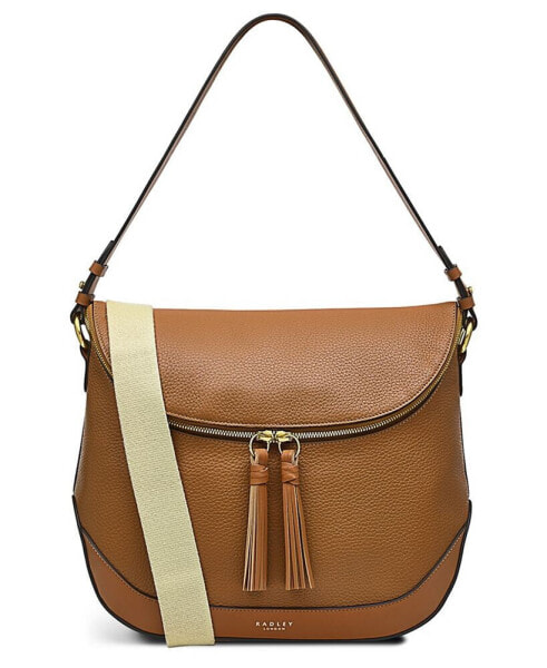 Milligan Street Medium Zip Around Leather Shoulder Bag