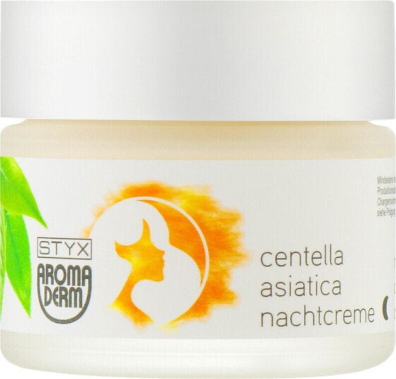 Nachtcreme für das Gesicht mit Centella Asiatica