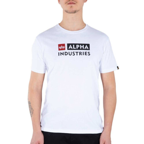 ALPHA INDUSTRIES Block-Logo short sleeve T-shirt