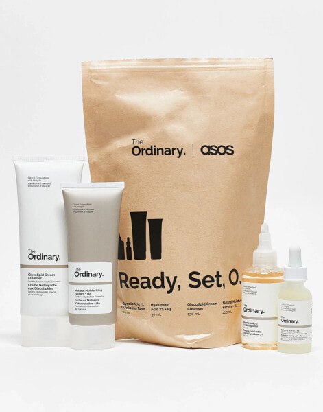 The Ordinary x ASOS Ready Set O Skincare Set