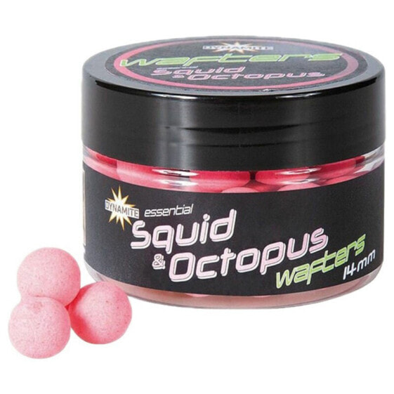 Прикормка натуральная Dynamite Baits Fluoro Wafters Squid&Octopus 50 г