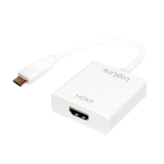 Переходник USB 3.1 C->HDMI S/B - LogiLink - Digital Adapter