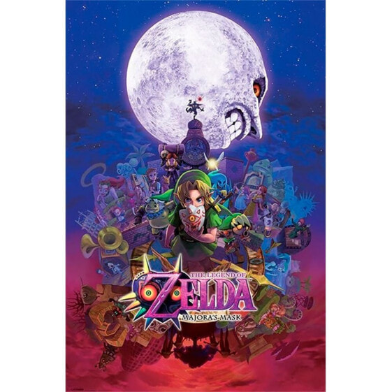 PYRAMID The Legend Of Zelda Majoras Mask Poster