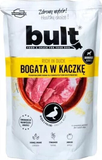 BULT Bult Karma Mokra dla Psa Mielonka z Kaczką 500g