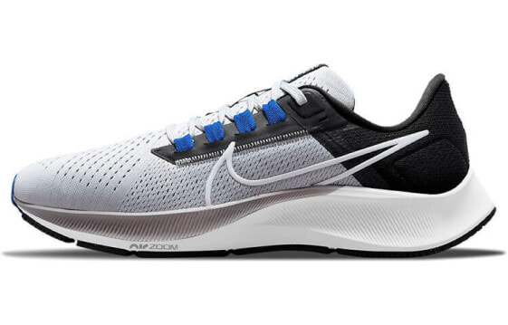 Кроссовки беговые мужские Nike Pegasus 38 черно-серо-синие