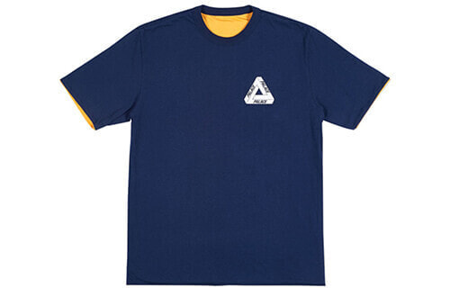 PALACE Reverso T-Shirt Navy Orange Logo印花 短袖T恤 男女同款 送礼推荐 / Футболка PALACE Reverso T Shirt PAL-SS18-3