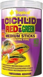 Tropical CICHLID RED&GREEN medium STIX 1l