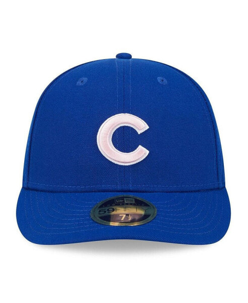 Men's Royal Chicago Cubs 2024 Mother's Day Low Profile 59FIFTY Fitted Hat