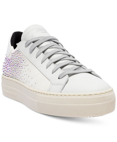 Women's Thea Embellished Lace-Up Low-Top Sneakers