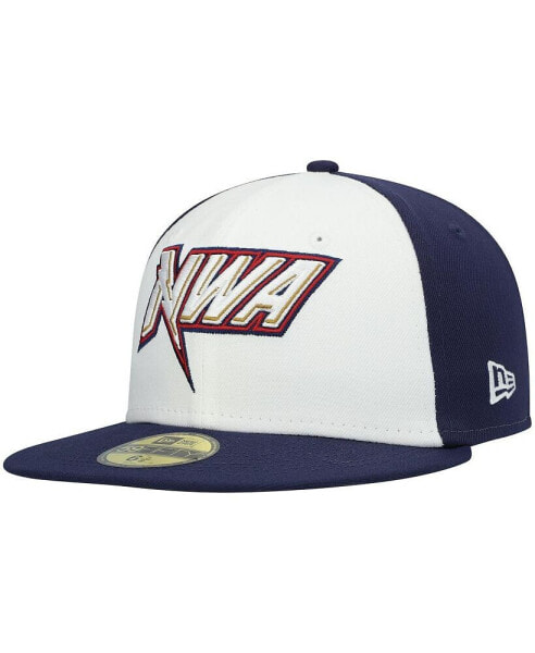 Men's White Northwest Arkansas Naturals Authentic Collection Team Alternate 59FIFTY Fitted Hat