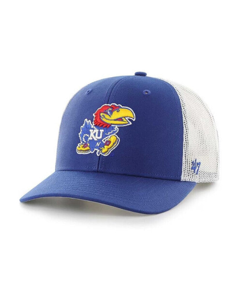 Men's Royal Kansas Jayhawks Trucker Adjustable Hat