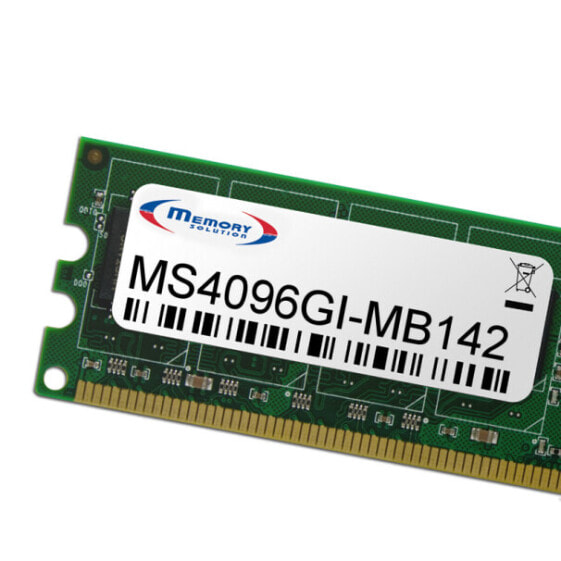 Memorysolution Memory Solution MS4096GI-MB142 - 4 GB - 1 x 4 GB