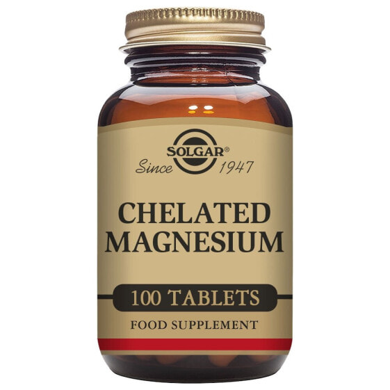 SOLGAR Chelated Magnesium 100 Units