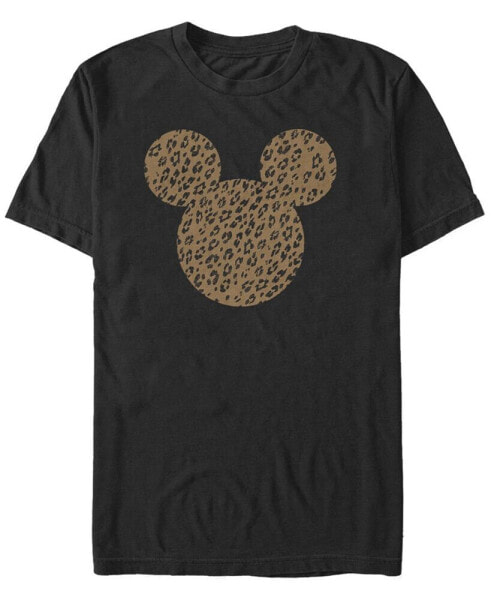 Men's Cheetah Mouse Short Sleeve Crew T-shirt