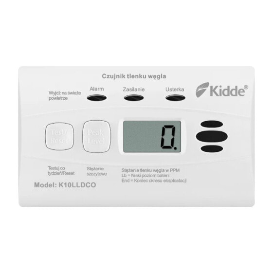 Carbon monoxide sensor Kidde K10DLLCO