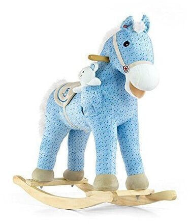 Milly Mally Koń na biegunach Pony blue - MUSTANG PB