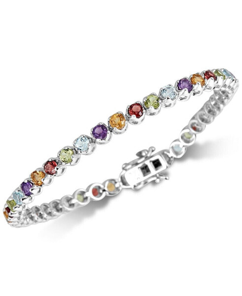 Amethyst Tennis Bracelet (4 ct. t.w.) in Sterling Silver (Also in Garnet, Blue Topaz & Multi Gemstone)