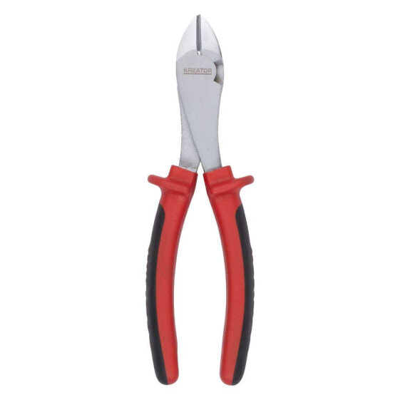 KREATOR 200 mm Large Head High Quality Diagonal Cutting Pliers