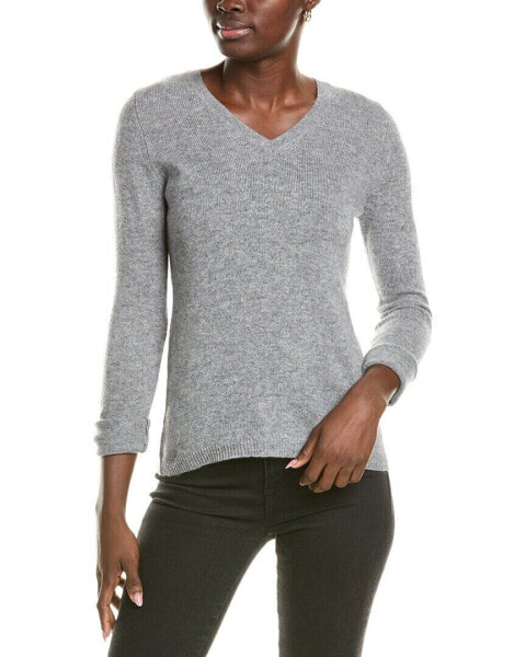 Forte Cashmere V-Neck Cashmere Sweater Women's