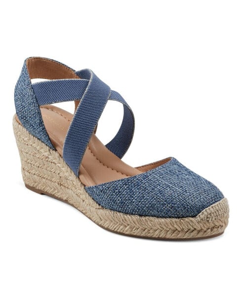 Women's Meza Casual Strappy Espadrille Wedges Sandal
