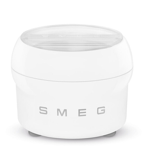 SMEG SMIC02 - Ice-cream Maker - 1.1 L - White - Stainless steel - SMB401 - 1 pair(s)