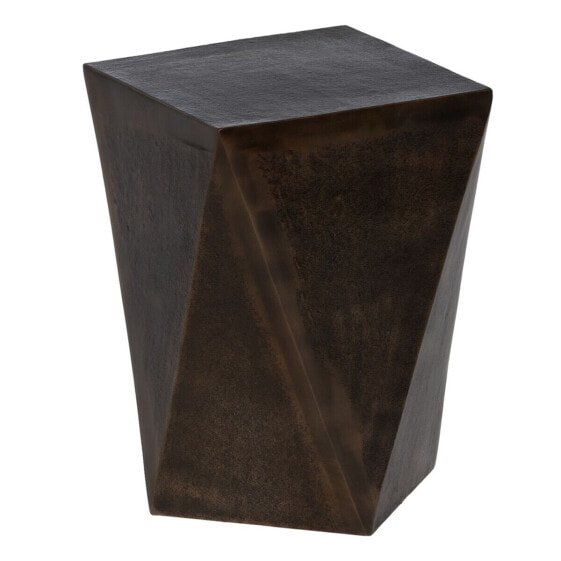 Вспомогательный столик Бронзовый Алюминий 30 x 30 x 43,5 cm