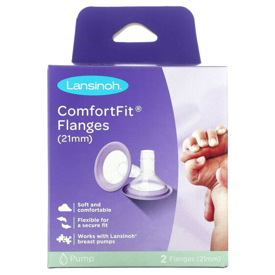 ComfortFit Flanges, 2 Flanges, 21 mm Each