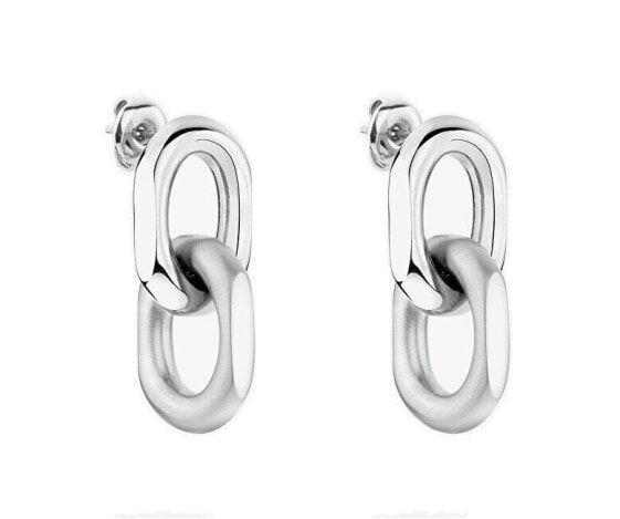Modern steel earrings TJE0392-919