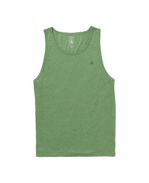 Men's Solid Heather Tank Top