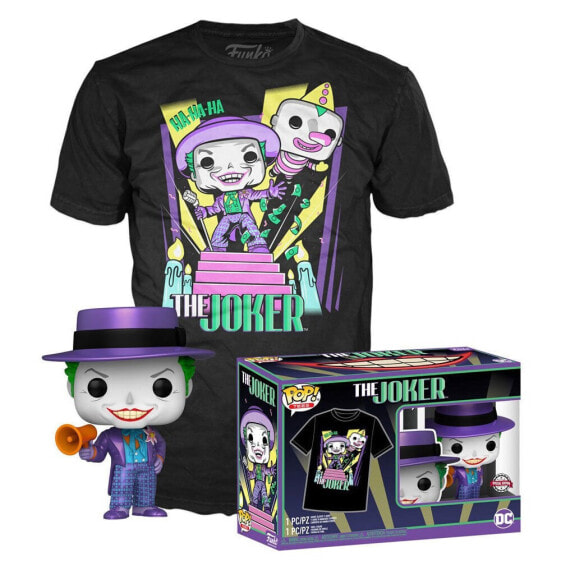 FUNKO POP And Tee DC Comics Batman The Joker Figure