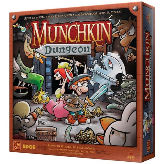 ASMODEE Munchkin Dungeon Spanish Board Game