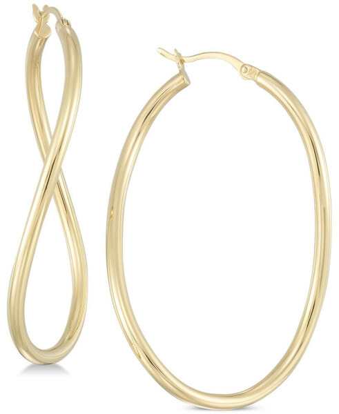 Серьги Simone I Smith Wavy Hoop